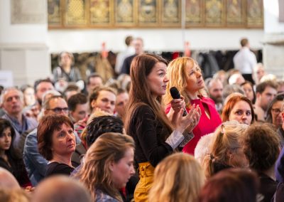 Foto Wendelien Wouters trainer Leren Modereren dagvoorzitter